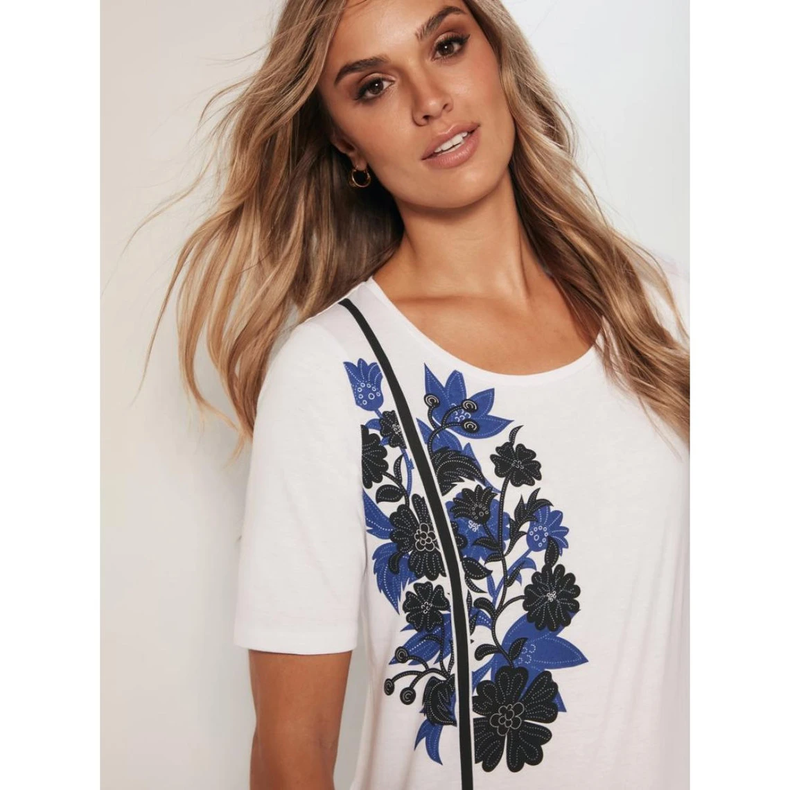 T-shirt Long Avec Fentes Latérales | 3 SUISSES – Image 4