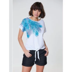 T-shirt Manche Courte Femme Noué | 3 SUISSES