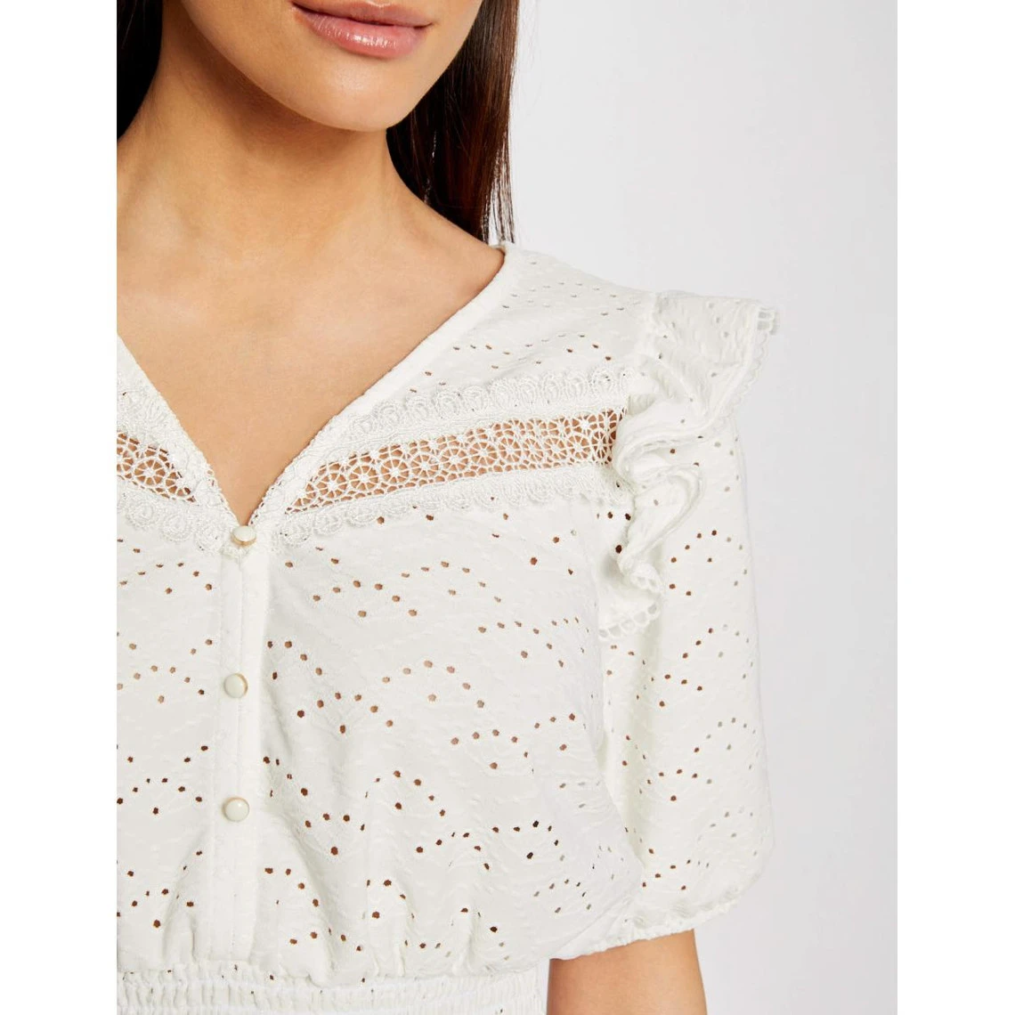 MORGAN T-shirt Manches Courtes Brodé | 3 SUISSES – Image 4