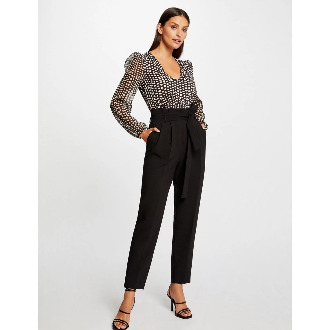 MORGAN T-shirt Manches Longues Imprimé à Pois | 3 SUISSES – Image 2