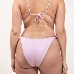 Culotte De Bain à Noeuds Taille Haute - Rose Pool Day | 3 SUISSES