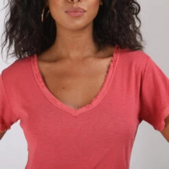 Tee-shirt Manches Courtes Col V Karel | T-shirt Manches Courtes 3 SUISSES