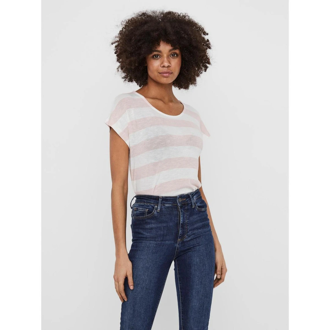Vero Moda T-shirt Manches Courtes Ă Rayure | 3 SUISSES