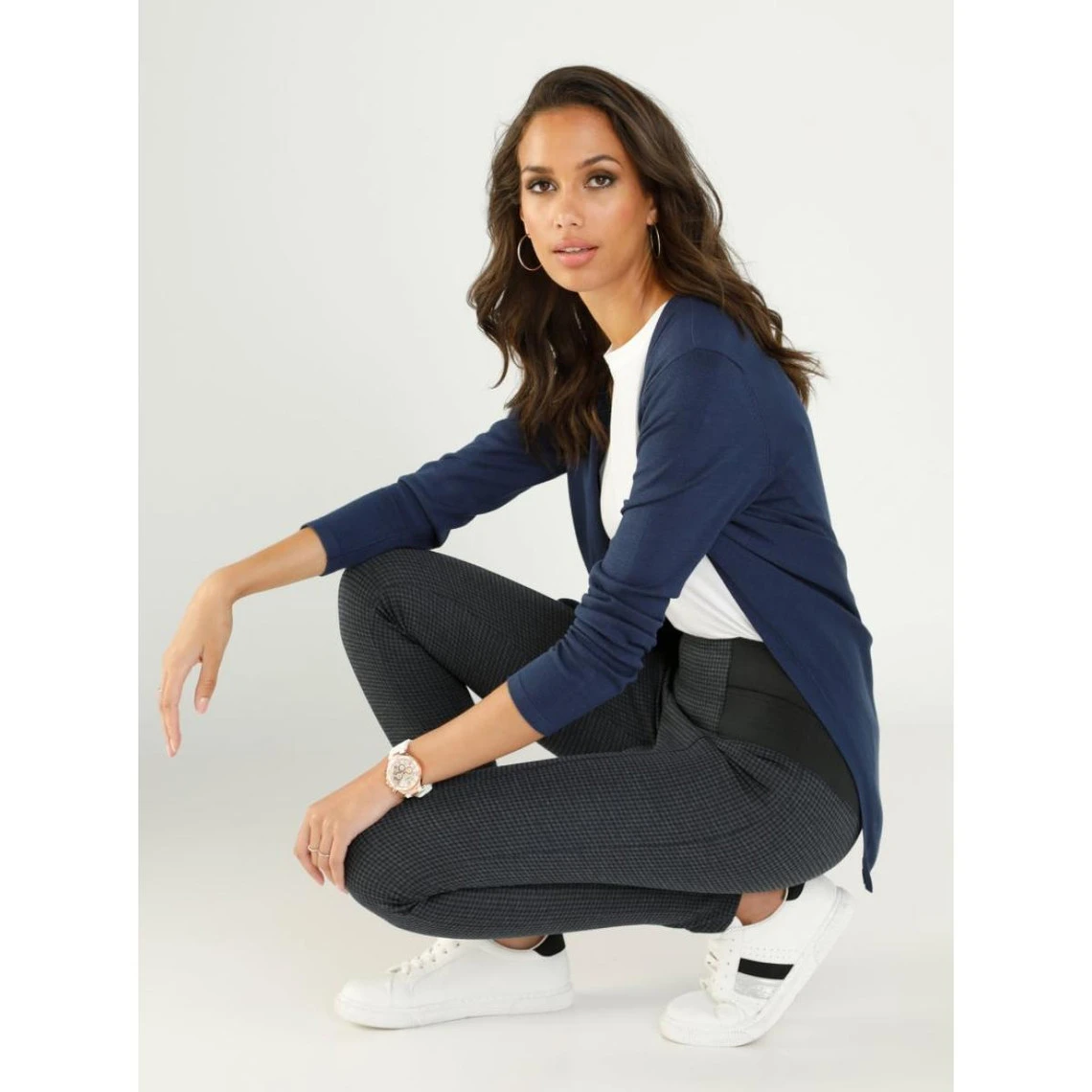 Tregging à Carreaux Avec Bandes élastiques Latérales | 3 SUISSES – Image 3