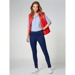 Tregging En Twill élastique | Boutons Fantaisie, Legging 3 SUISSES