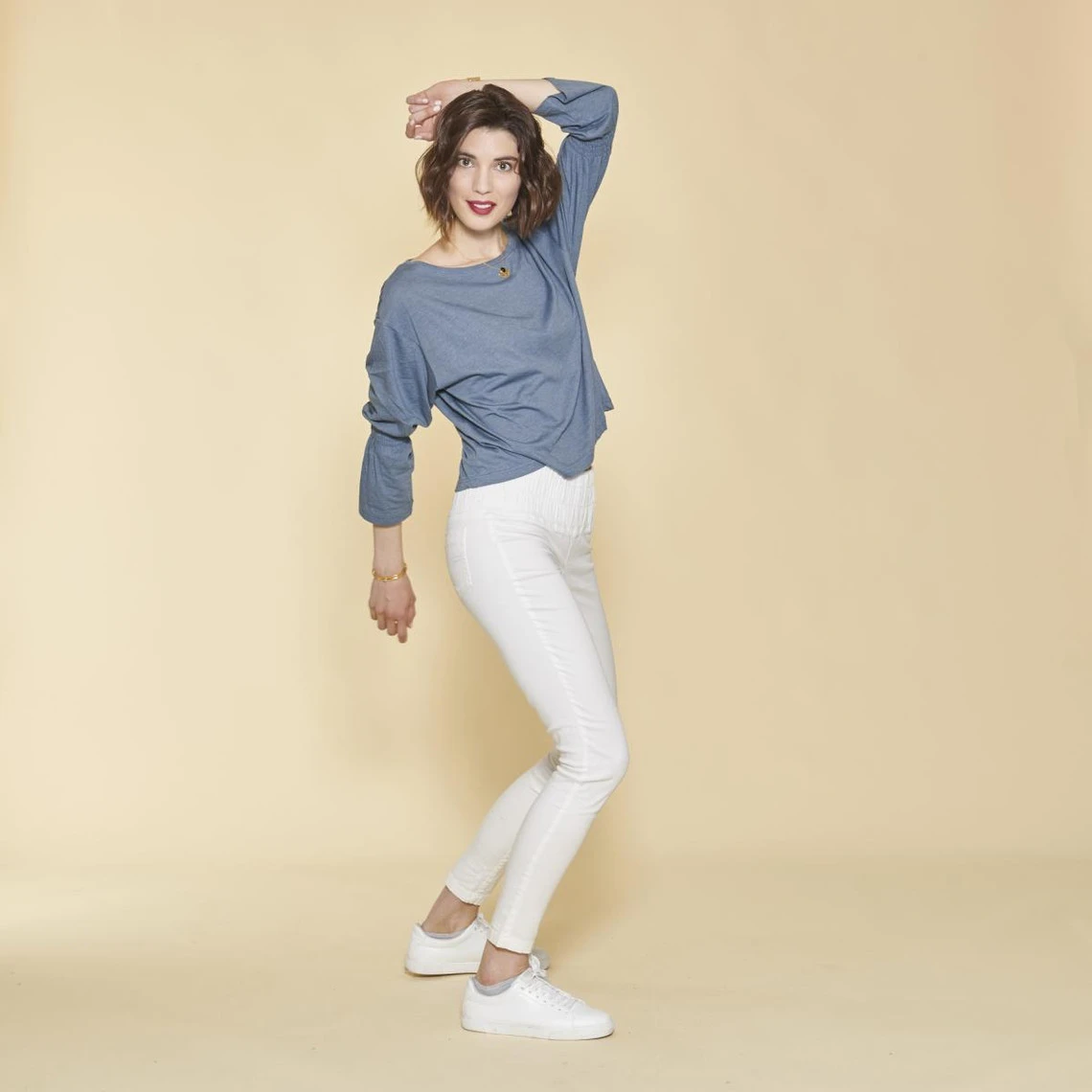 Tregging En Twill élastique Femme | Legging 3 SUISSES – Image 2